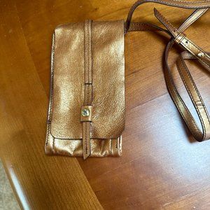 HOBO Token in Copper Leather